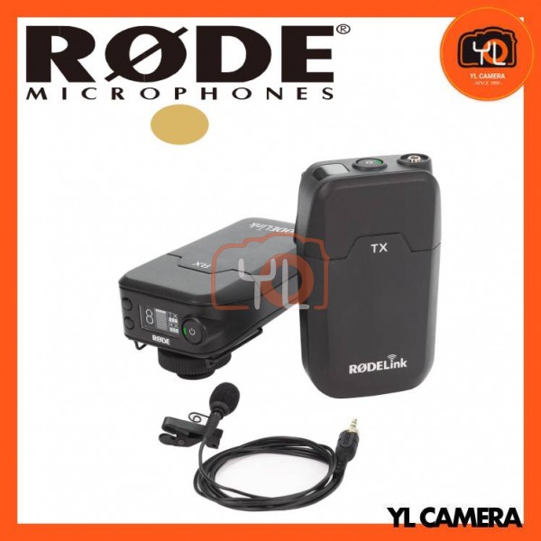 Rode RODELink Filmmaker Kit Digital Camera-Mount Wireless Omni Lavalier Microphone System