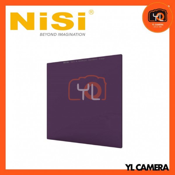 NiSi 100x100mm Nano IR Neutral Density filter – ND128 (2.1) – 7 Stop