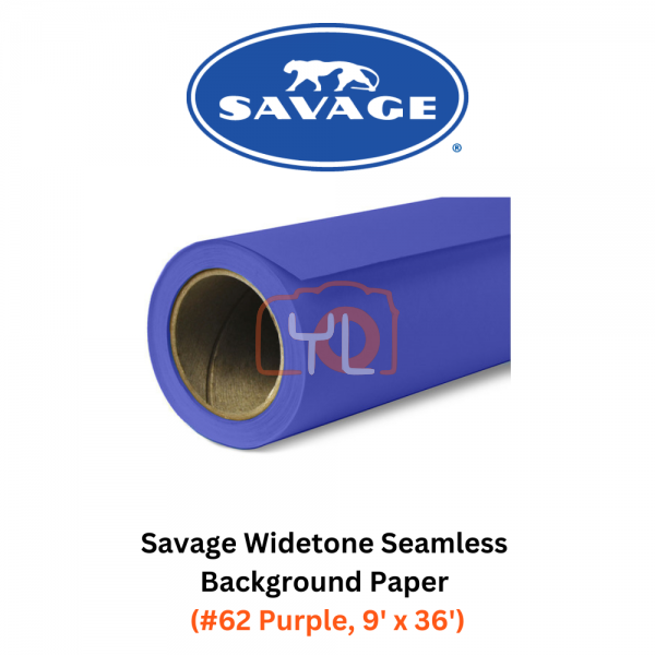Savage Widetone Seamless Background Paper (#62 Purple, 9' x 36')