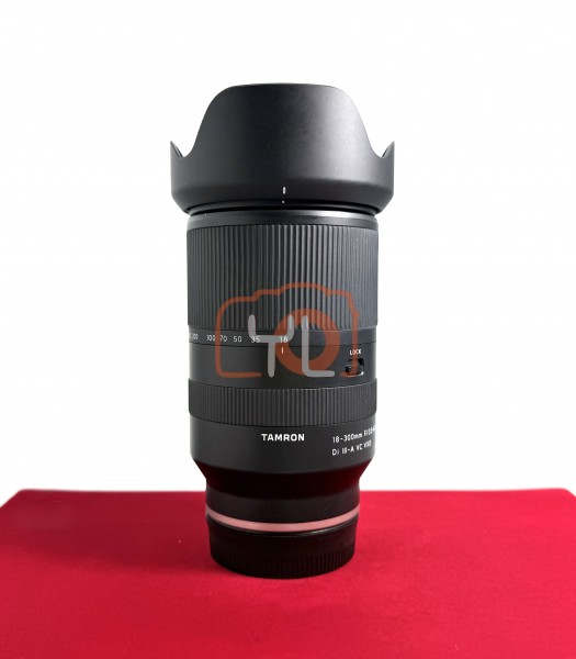 [USED-PJ33] Tamron 18-300mm F3.5-6.3 Di III-A VC VXD (Sony E Mount), 90% Like New Condition (S/N:20488)