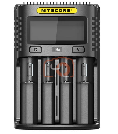 Nitecore UM4 Intelligent USB Four-Slot Li-ion NiMH Battery Charger