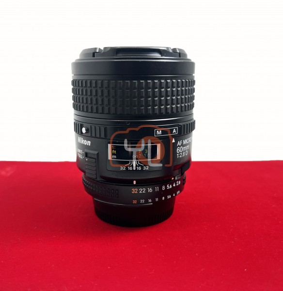 [USED-PJ33] Nikon 60mm F2.8 Micro AFD, 80% Like New Condition (S/N:3151449)