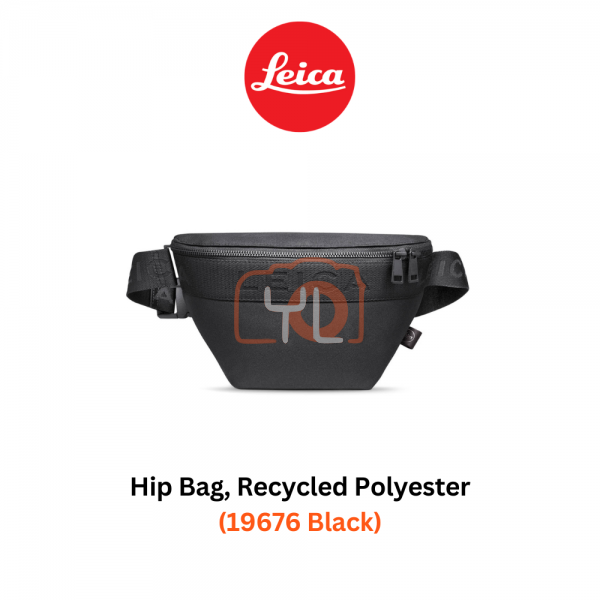 Leica Hip Bag, Recycled Polyester - 19676 Black