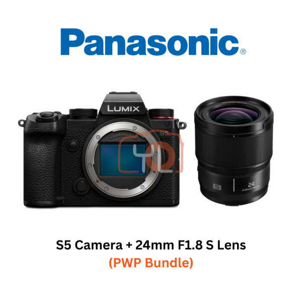 S5 Camera + 24mm F1.8 S Lens (PWP BUNDLE)