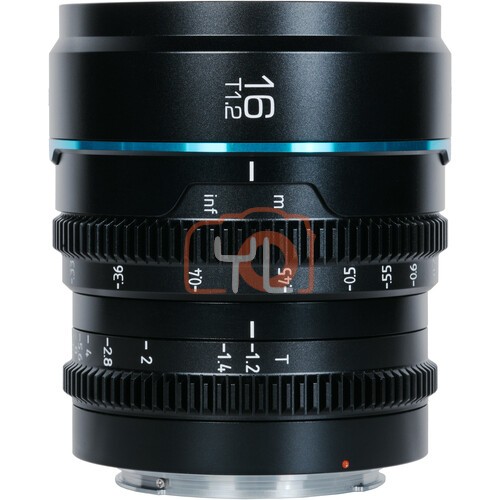 Sirui Night Walker 16mm T1.2 S35 Cine Lens (Canon RF, Black)