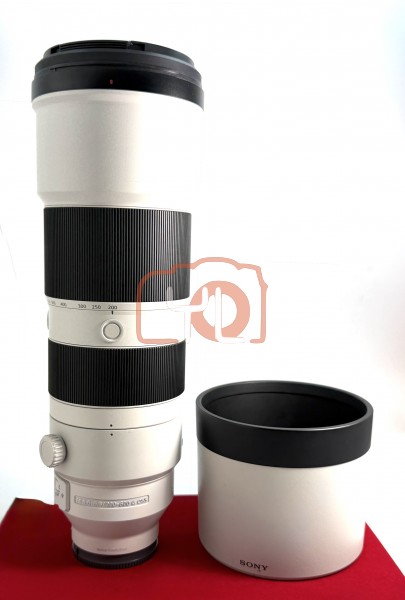 [USED-PJ33] Sony 200-600mm F5.6-6.3 G OSS FE , 90% Like New Condition (S/N:1912191)