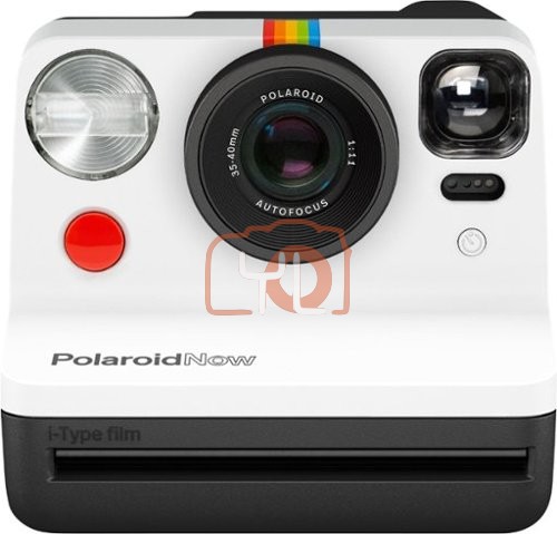 Polaroid Now Instant Film Camera (Black+ White)