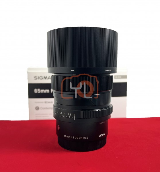[USED-PJ33] Sigma 65mm F2 DG DN Contemporary (Sony FE) , 95% Like New Condition (S/N:55216758)