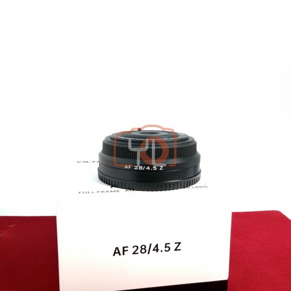 [USED-PJ33] Viltrox 28mm F4.5 AF Fullframe (Nikon Z), 95% Like New Condition (S/N:00S8JGH )