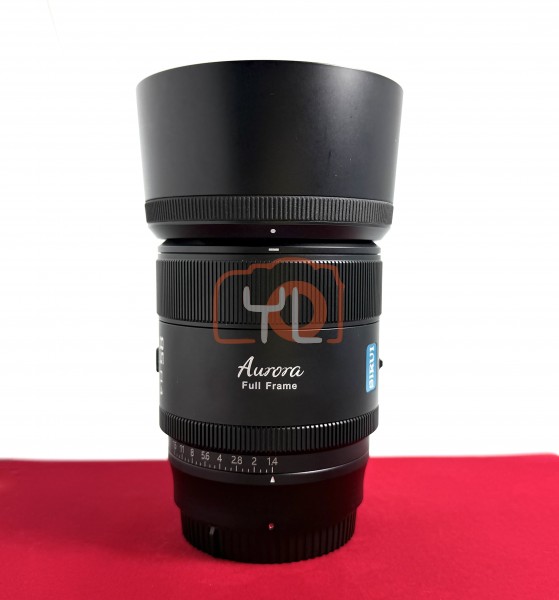 [USED-PJ33] Sirui 85mm F1.4 Aurora Full Frame (Nikon Z), 95% Like New Condition (S/N:40601060)