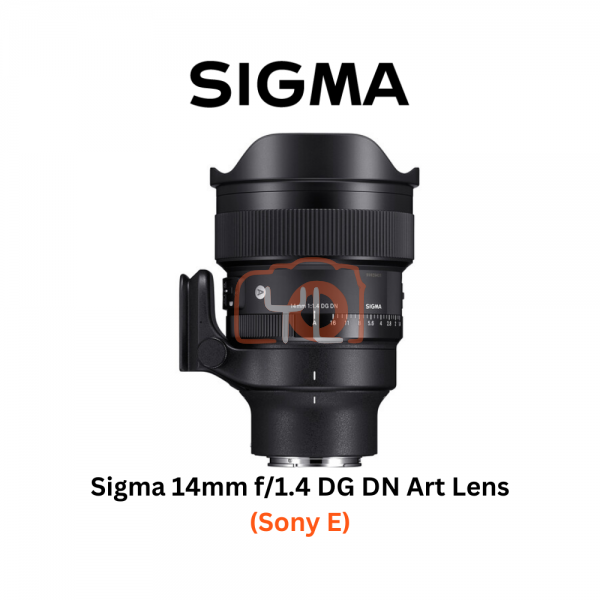 Sigma 14mm f1.4 DG DN Art Lens (Sony E)