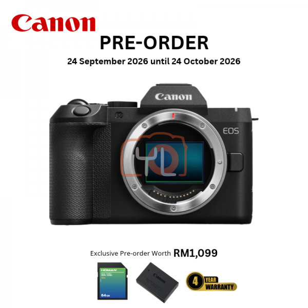 [PRE-ORDER] Canon EOS R8 Mark II Mirrorless Camera