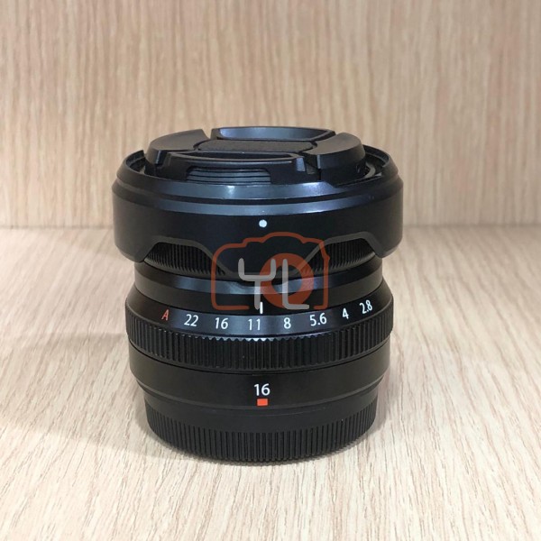 [USED-LowYat G1] Fujifilm 16mm F2.8 XF R WR Lens (Black), 95% LIKE NEW CONDITION, SN:9BA09273