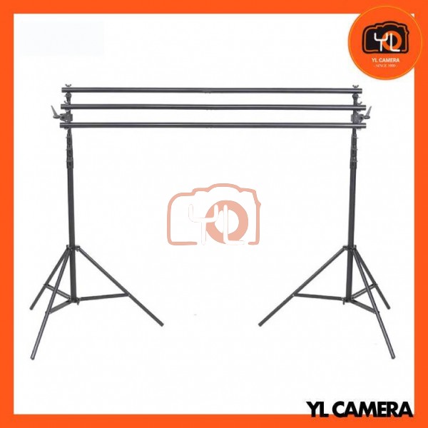 Meking B015, 3.86x4.1m Background Support Stand (3 Roll Paper)