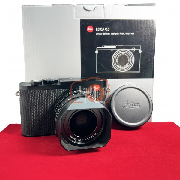 [USED-PJ33] Leica Q3 28mm Camera 19080, 95% Like New Condition (S/N:5971388)