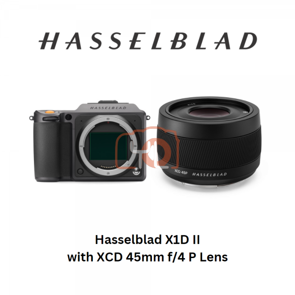 Hasselblad X1D II + 45mm f/4 P Lens