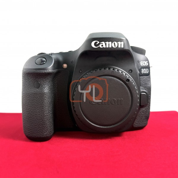 [USED-PJ33] Canon Eos 80D Body ,90% Like New Condition (S/N:28021006926)
