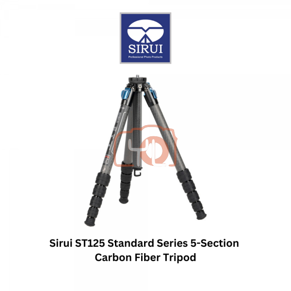 Sirui ST125 Standard Series 5-Section Carbon Fiber Tripod