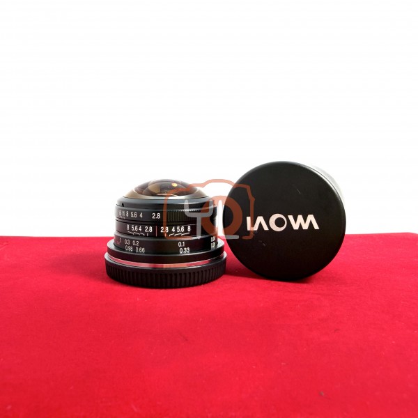 [USED-PJ33] Laowa 4mm F2.8 Circular Fisheye (MFT), 95% Like New Condition (S/N:001071)