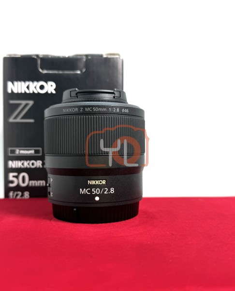 [USED-PJ33] Nikon 50mm F2.8 MC Macro Z , 95% Like New Condition (S/N:20002073)