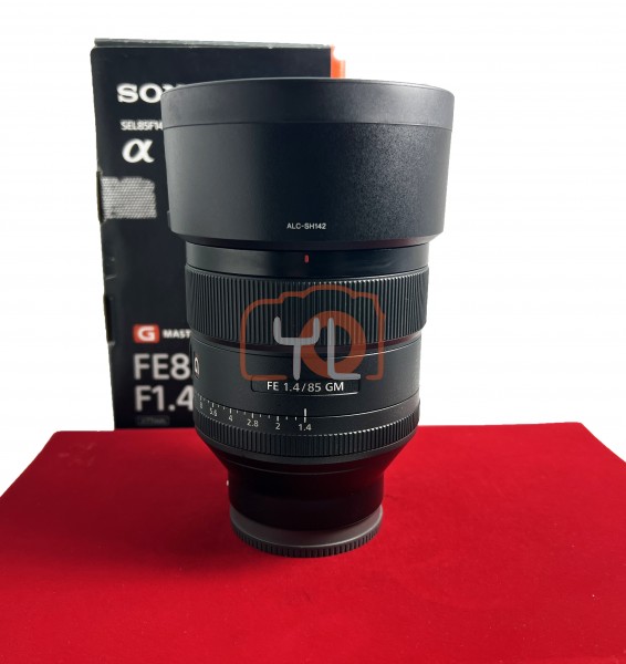 [USED-PJ33] Sony 85mm F1.4 GM FE , 90% Like New Condition (S/N:1833321)