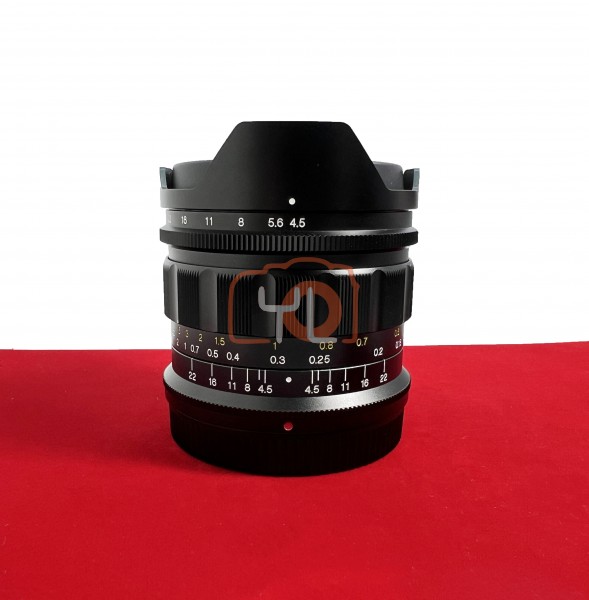 [USED-PJ33] Voigtlander 15mm F4.5 Super Wide-Heliar APSH (Nikon Z) , 95% Like New Condition (S/N:7450890)
