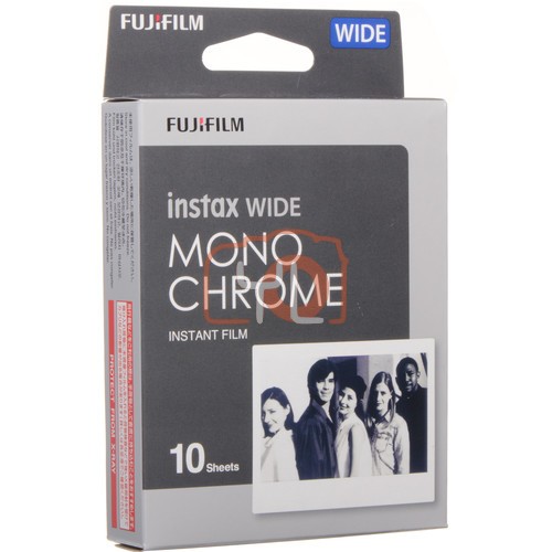 FUJIFILM INSTAX Wide Monochrome Instant Film (10 Exposures)
