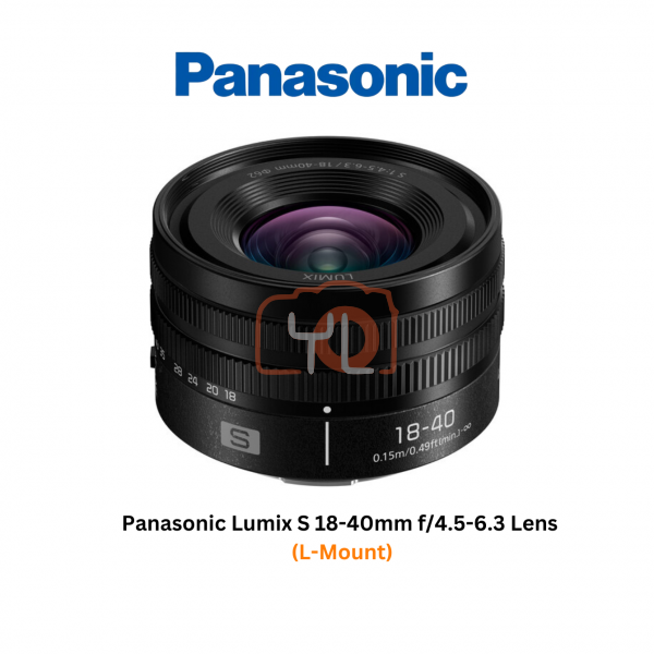 Panasonic Lumix S 18-40mm f/4.5-6.3 Lens L Mount