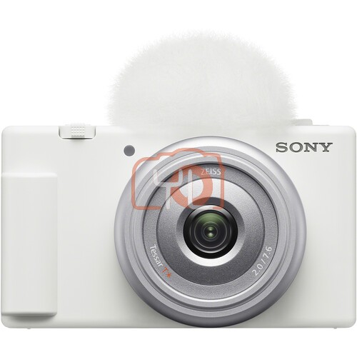 Sony ZV-1F Vlogging Camera (White) (Free 64GB Memory card, Free ZV Pouch, Np-BX1)