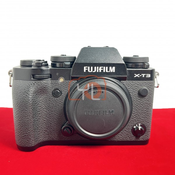 [USED-PJ33] Fujifilm X-T3 Body (Black) ,80% Like New Condition (S/N:9AQ02632)