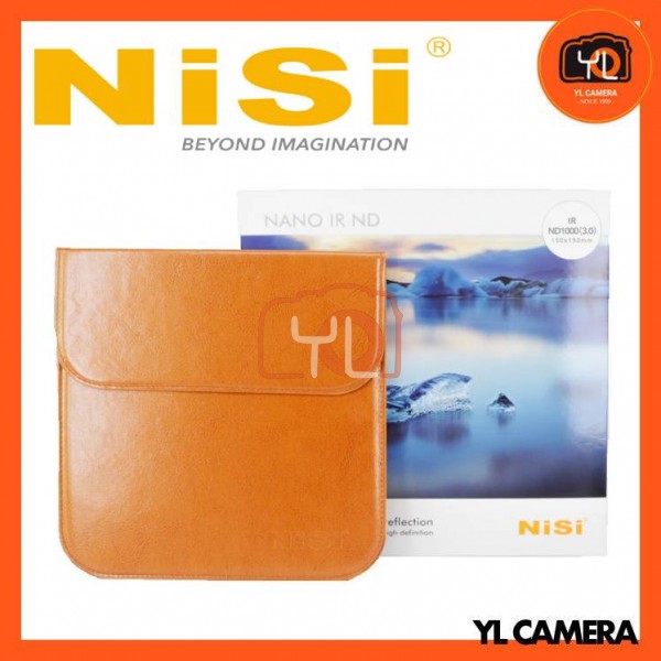 NiSi 150x150mm Nano IR Neutral Density filter – ND1000 (3.0) – 10 Stop