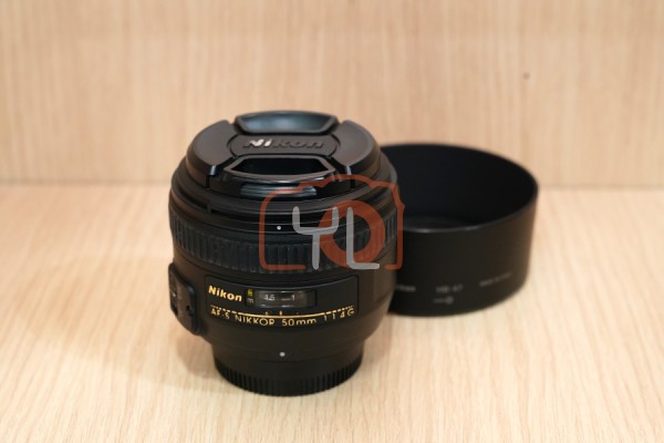 [USED-LowYat G1] Nikon 50MM F1.4 G AFS Lens ,85% LIKE NEW CONDITION ,SN:203137