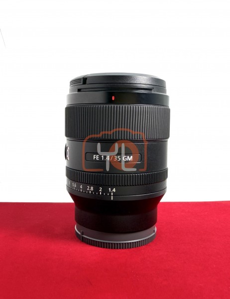 [USED-PJ33] Sony 35mm F1.4 GM FE (No Hood), 95% Like New Condition (S/N:1814332)