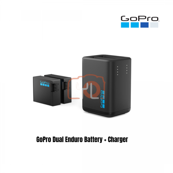 GoPro Dual-Battery Charger with Two Enduro Batteries for HERO13 Black