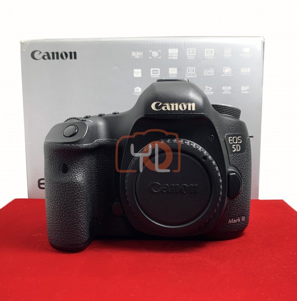 [USED-PJ33] Canon Eos 5D Mark iii Body (Shutter Count :118K), 85% Like New Condition (S/N:128025003118)
