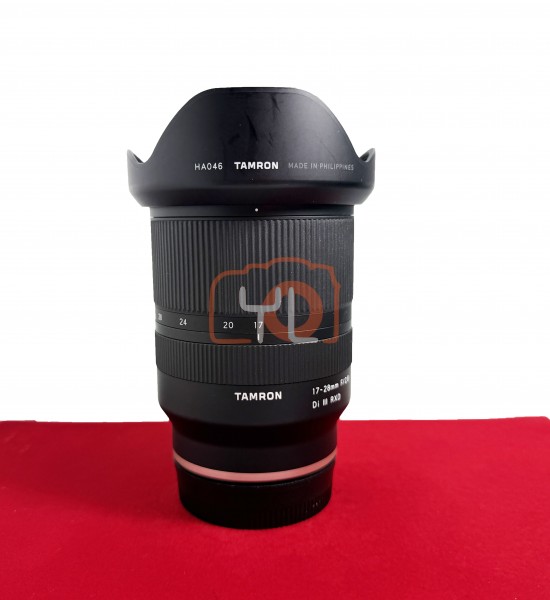 [USED-PJ33] Tamron 17-28mm F2.8 DI III RXD (Sony FE) , 90% Like New Condition (S/N:016647)