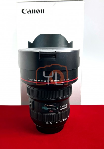 [USED-PJ33] Canon 11-24mm F4 L EF USM Lens, 95% Like New Condition (S/N:2910000795)