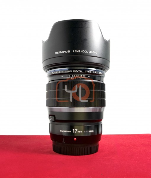 [USED-PJ33] Olympus 17mm F1.2 PRO M.Zuiko, 95% Like New Condition (S/N:ACDA02383)