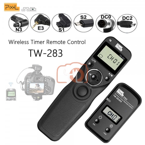 Pixel TW-283 Wireless Timer Remote Control For Canon