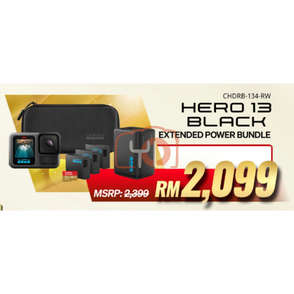 GoPro HERO13 Black EXTENDED POWER BUNDLE(CNY PROMO)