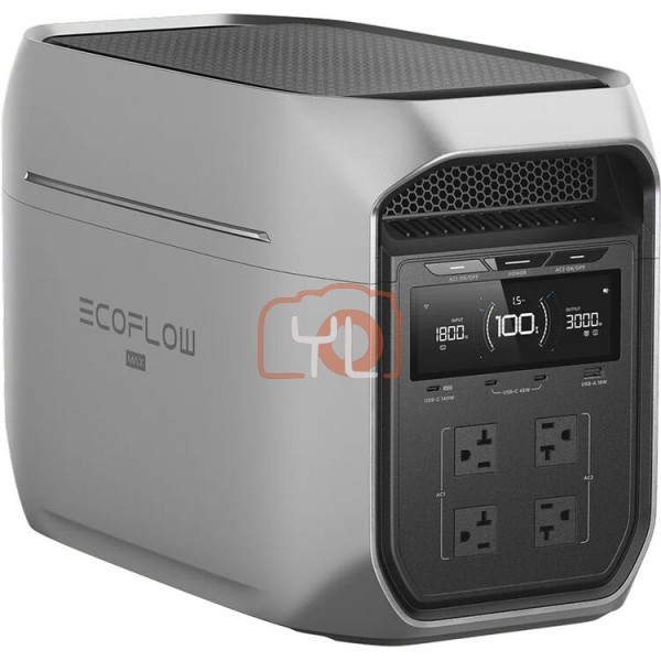 EcoFlow Delta 3 Max Portable Power Station (Gray)