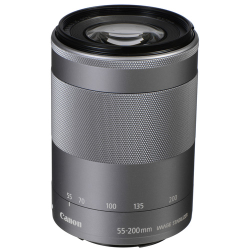 Canon EF-M 55-200mm F4.5-6.3 IS STM (Silver)