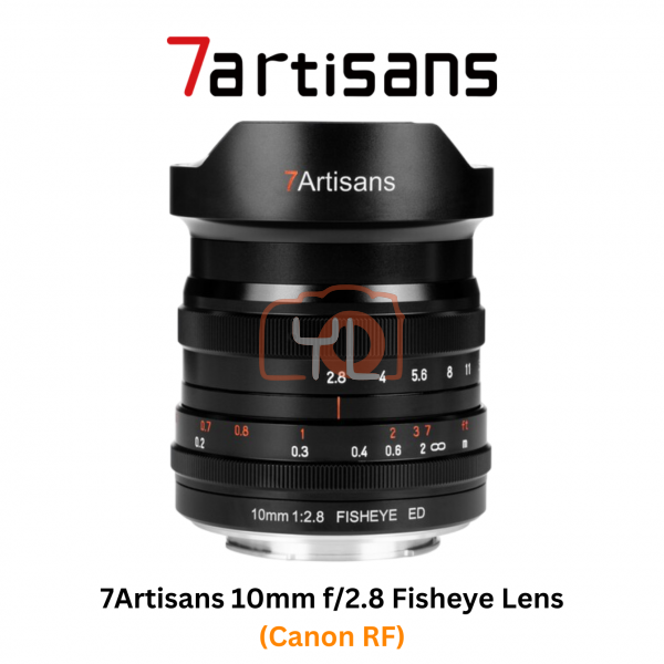 7Artisans 10mm f2.8 Fisheye Lens for Canon RF
