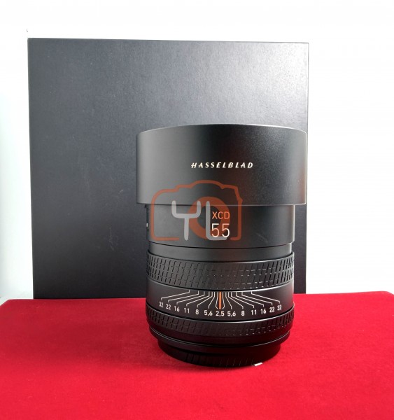 [USED-PJ33] Hasselblad 55mm F2.5 V XCD, 95% Like New Condition (S/N:8OHC28230)