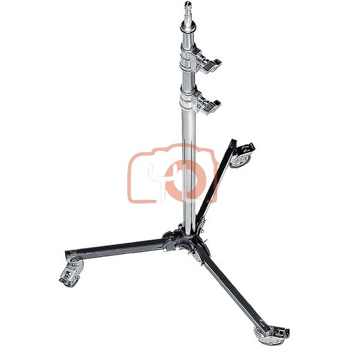 Avenger Roller Stand 17 with Folding Base (Chrome-Plated, 8')