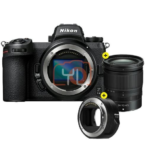Nikon Z6 II Body + 24-120mm f/4 S Lens + FTZ II Mount Adapter