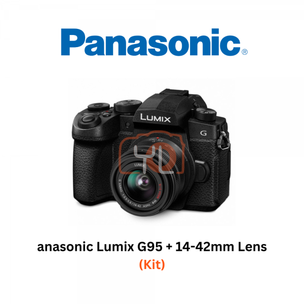 Panasonic Lumix DMC-G95 W/14-42mm - FREE SANDISK 16GB 90MB EXTREME SD CARD , PGS81KK BAG And Extra Battery Redeem Online at https://bit.ly/LumixCNY24