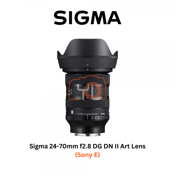 Sigma 24-70mm f2.8 DG DN II Art Lens (Sony E)