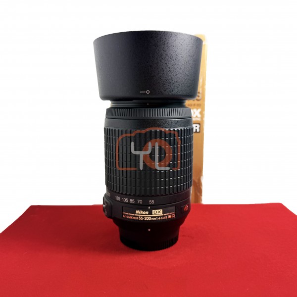 [USED-PJ33] Nikon 55-200 mm F4-5.6 G DX AFS , 99.9% Like New Condition (S/N:3551312)