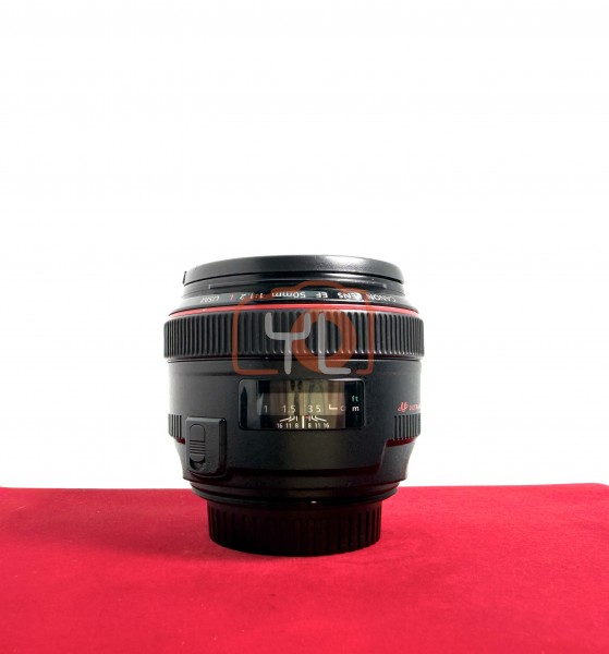 [USED-PJ33] Canon 50mm F1.2 L USM EF , 80% Like New Condition (S/N:1629153)